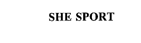 SHE SPORT