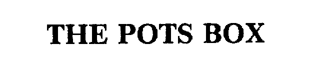 THE POTS BOX