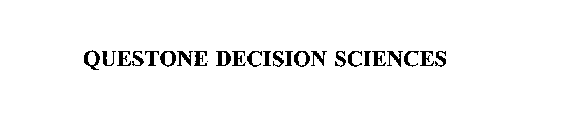 QUESTONE DECISION SCIENCES