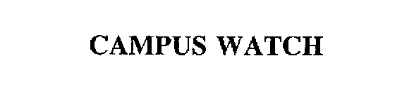 CAMPUS WATCH