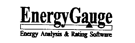 ENERGYGAUGE ENERGY ANALYSIS & RATING SOFTWARE