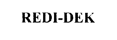 REDI-DEK