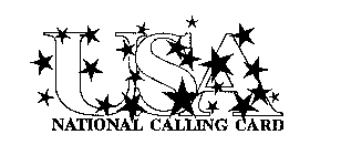 USA NATIONAL CALLING CARD