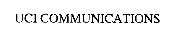 UCI COMMUNICATIONS