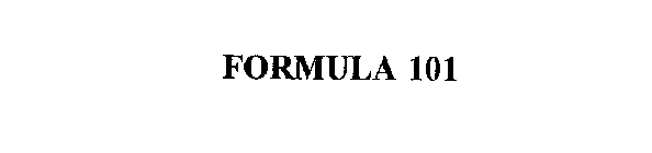 FORMULA 101