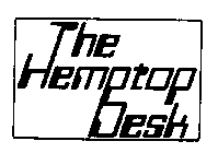 THE HEMPTOP DESK