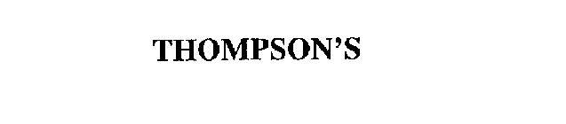 THOMPSON'S