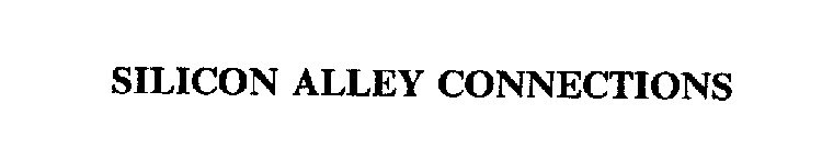 SILICON ALLEY CONNECTIONS