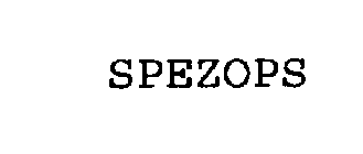 SPEZOPS