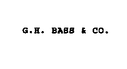 G.H. BASS & CO.