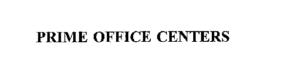 PRIME OFFICE CENTERS