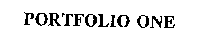 PORTFOLIO ONE