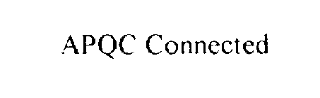 APQC CONNECTED