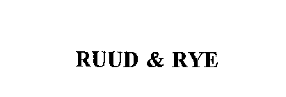 RUUD & RYE