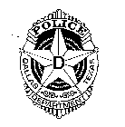 POLICE DEPARTMENT DALLAS TEXAS