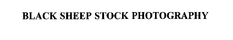 BLACK SHEEP STOCK PHOTOGRAPHY