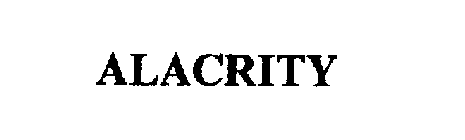 ALACRITY