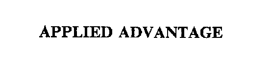 APPLIED ADVANTAGE