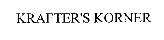 KRAFTER'S KORNER