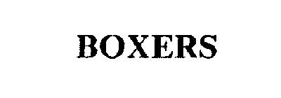 BOXERS