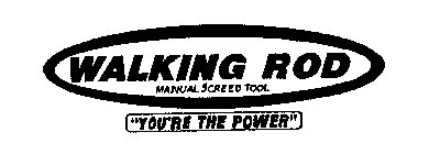 WALKING ROD MANUAL SCREED TOOL 