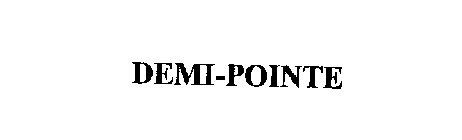 DEMI-POINTE