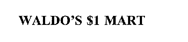 WALDO'S $1 MART