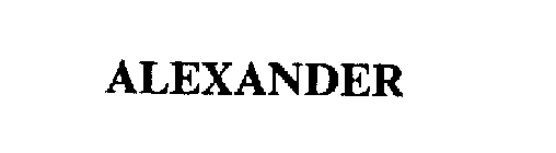 ALEXANDER