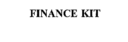 FINANCE KIT