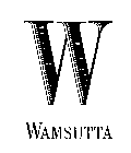 W WAMSUTTA