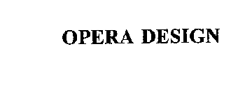 OPERA DESIGN