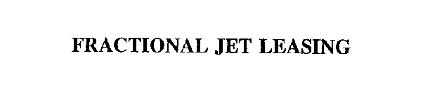 FRACTIONAL JET LEASING