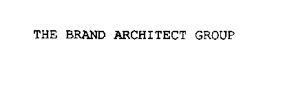 THE BRAND ARCHITECT GROUP