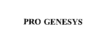 PRO GENESYS