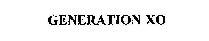 GENERATION XO