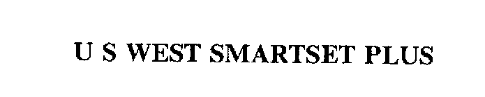 U S WEST SMARTSET PLUS