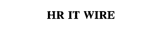 HR IT WIRE