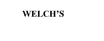 WELCH'S