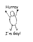 HURRAY I'M GAY!