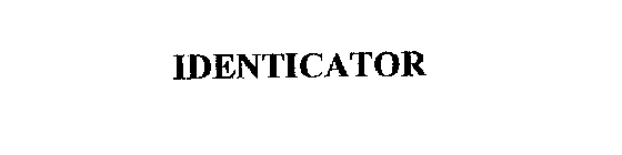 IDENTICATOR