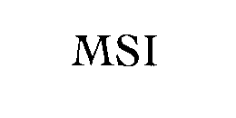 MSI