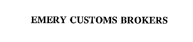 EMERY CUSTOMS BROKERS