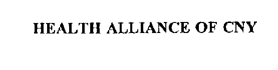 HEALTH ALLIANCE OF CNY