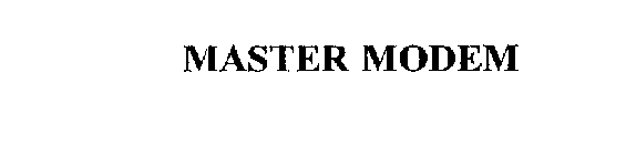 MASTER MODEM