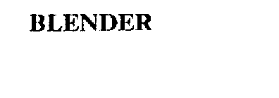 BLENDER