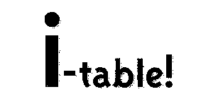 I-TABLE!