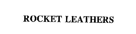ROCKET LEATHERS