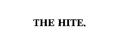 THE HITE.