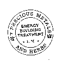 KS 7 PRECIOUS METALS KS AND HERBS ENERGY BUILDING TREATMENT I.V.
