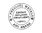 KS 7 PRECIOUS METALS KS AND HERBS ENERGY BUILDING TREATMENT ORAL